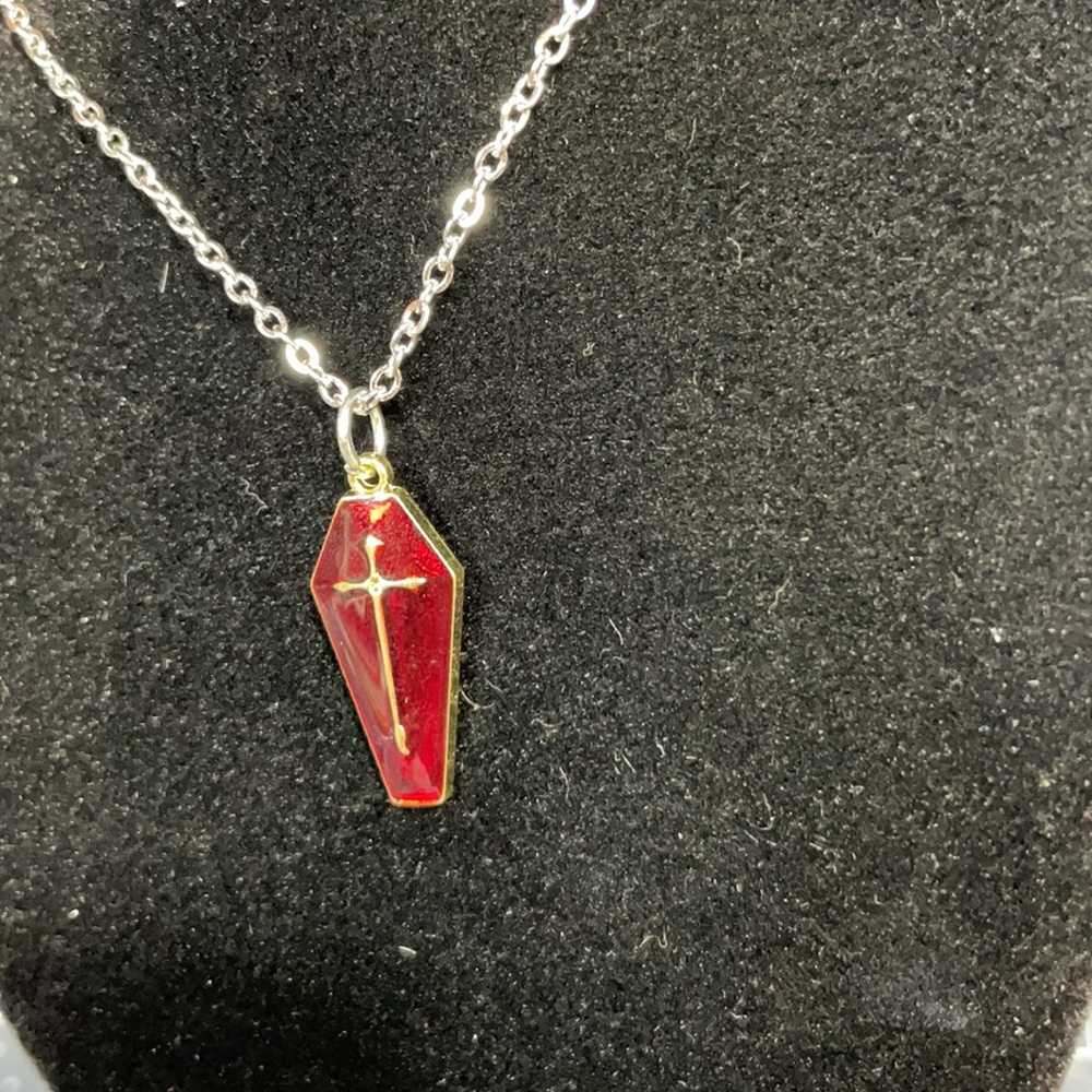 6/$30 Coffin Necklace - Picture 6 of 14